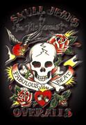 FABFOUR��SKULL JEANS��