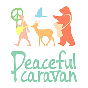 peaceful caravan　月音祭