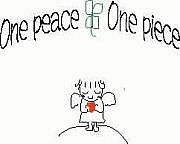 One peace    One piece