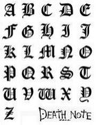 DEATH NOTE INITIAL