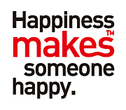 Happiness makes someone happy