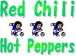  Red Chili Hot Peppers