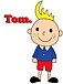 I am Tom.ʤߤˤƤ