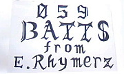 BATTS from E.Rhymerz