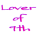 Lover of 9th