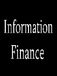 Information Finance