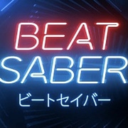 VR ゲーム　Beat Saber