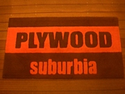 USED CLOTHING plywood suburbia