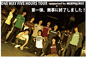 ONE WAY FIVE HOURS TOUR