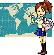 女子生徒を相手に考える地理教育