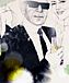 Karl Lagerfelds' Ponytail