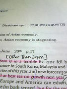 Jobless growth