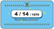 1979年4月14日生まれ集まれ！