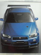 SKYLINE R34 BLUE������!!