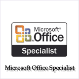 Microsoft Office Specialist.
