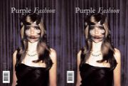 purple fashion magazine