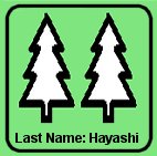  (Last Name: Hayashi)