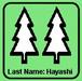 林 (Last Name: Hayashi)