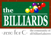 The BILLIARDS��-zero for C-