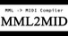 MML -> MIDI CompilerMML2MID