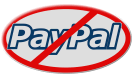 No PayPal！