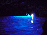 カプリ島　青の洞窟