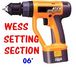 WESS SETTING SECTION 06'