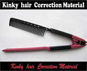 kinky hair Correction Material