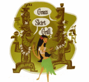 grass skirt grill