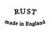 RUST made in England