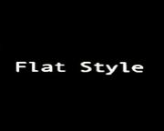 Flat style