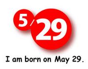 5月29日生まれ