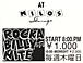 Rockabilly Nite / Milos Garage