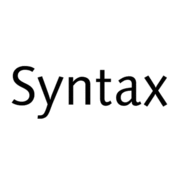 syntax (font)