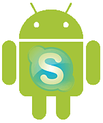 AndroidでSkype!!