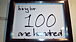 BAR 100-one hundred-