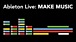 ableton live 初心者の部屋