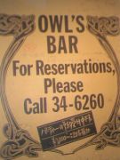 OWL's BAR