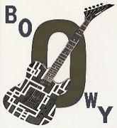 BOOWYでギターコピーしたよ。