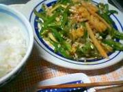 肉のないチンジャオロース