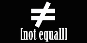 [not≠equall]