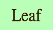 -Leaf-