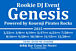 Rookie DJ Event "Genesis"