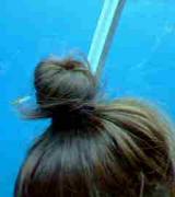 お団子ヘアーに萌え萌え