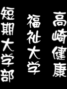 高崎健康福祉大学　短期大学部