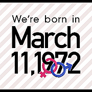 1972年3月11日生まれ