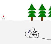 Snow Cycling