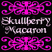 Skullberry Macaron