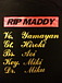 RIP MADDY【りっぷまでぃー】