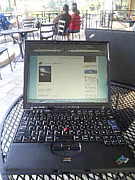 ThinkPadでカフェ仕事